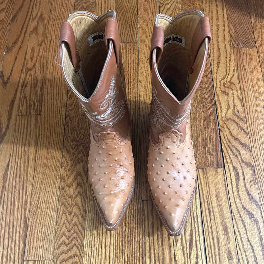 Western boots.